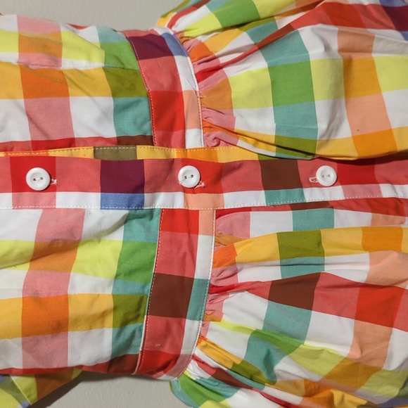 Christopher John Rogers plaid dress size 4 - Picture 5 of 16